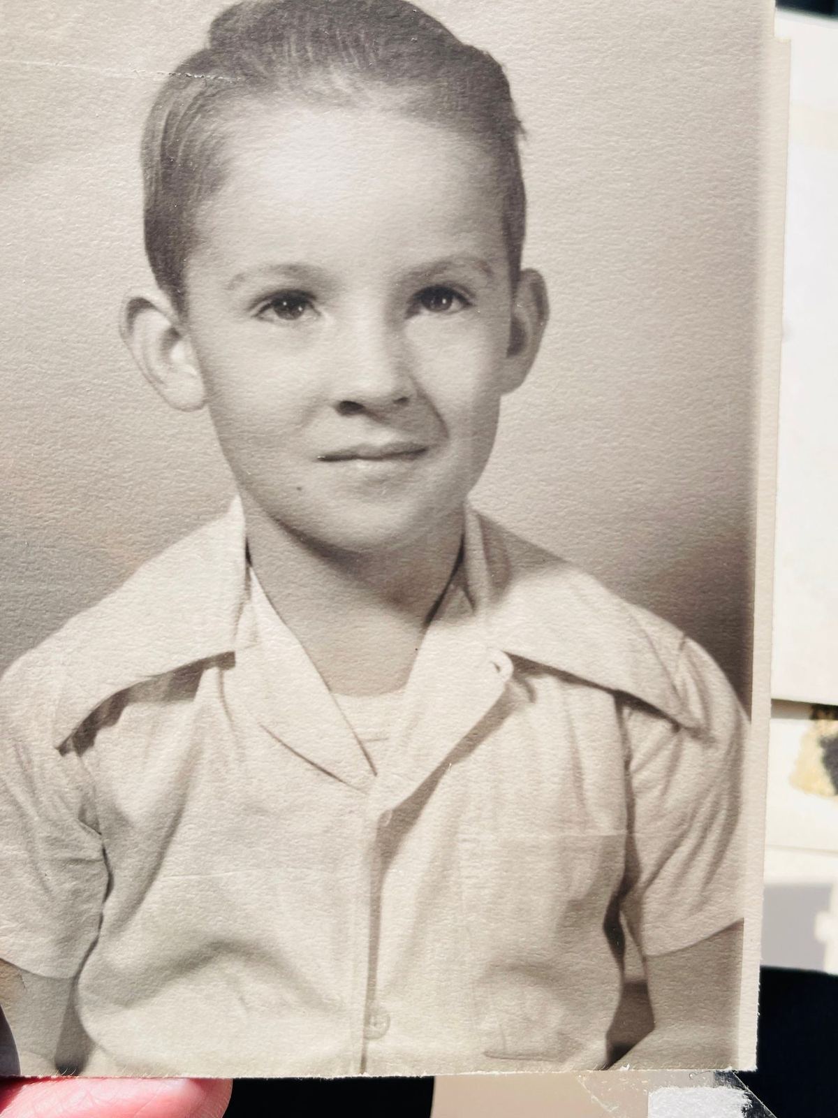 Joseph as a boy
